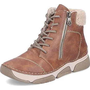 Dámská zimní obuv RIEKER dámská kotníková obuv 45931-24 hnědá 41