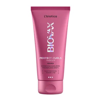 Vlasová regenerace L'biotica Biovax Perfect Curls hydratační maska pro kudrnaté vlasy, 150 ml