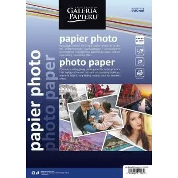 Fotopapír Fotopapír - A4, 170 g/m2, lesklý, 20 listů