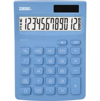 Kalkulačka Kalkulačka DESQ NG, světle modrá