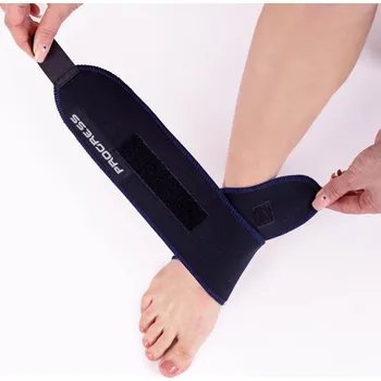 PROGRESS Bandáž - kotník - uni-černá/modrá