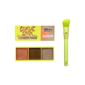 Make-up Made By Mitchell Mini Curve Cases Blursh, Bronze, Glow Paletka make-upu