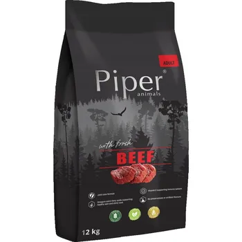 Krmivo pro psa DOLINA NOTECI Piper Animals s hovězím masem 12kg + překvapení pro vašeho psa GRATIS