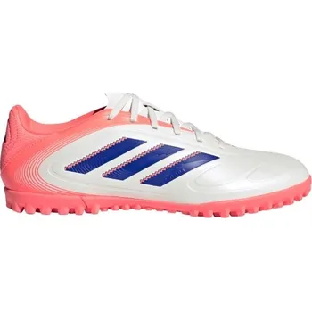 Turfy Pánské turfy adidas COPA PURE III CLUB TF 11 Bílá, Lososová, Tmavě modrá