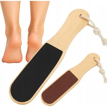 DŘEVĚNÁ PILNÍK NA NOHY PATY PEMZA OBOUSTRANNÁ