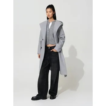 Dámský kabát LADIES` COAT - XL - House - světle šedá - 139EW-09M