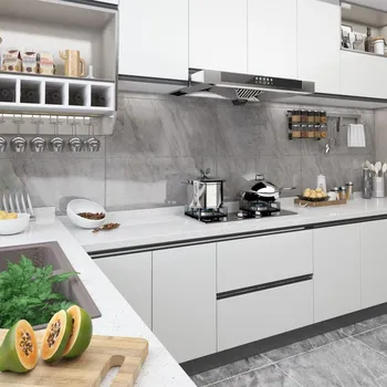 Okenní dekorace zahrada-XL Samolepící tapety na nábytek 2 ks bílé 500 x 90 cm PVC 3059651