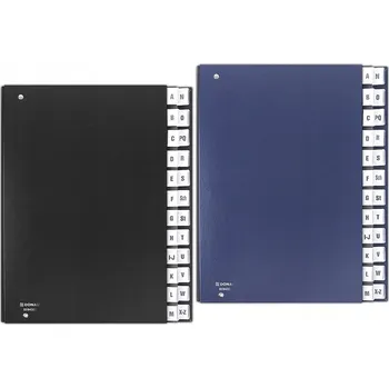 Pořadač s přihrádkami A4 Donau