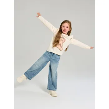 Dívčí džíny Sinsay - Džíny - modrá - 388EW-50J - 388EW-50J-122