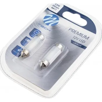 Přídavný světlomet Žárovka LED C5/C10W 39mm Premium, počet diod: 2x2835SMD, barva: studená bílá, CANBUS: ano, typ patice: SV8,5-8 39mm LB362W NTY