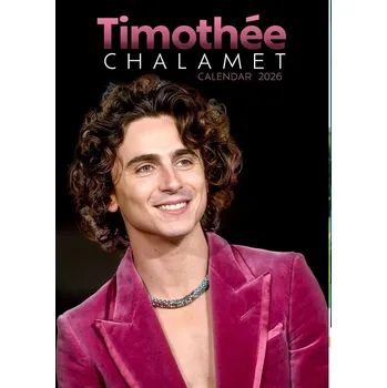 Kalendář Timothée Chalamet - 2026 kalendář A3
