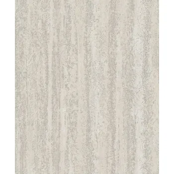 Tapeta Tapeta krémové barvy s dekorativní strukturou a brokátovým akcentem