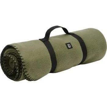 Spacák Deka Fleece Blanket, Brandit, Olivová