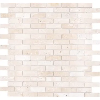 Obklad Kamenná mozaika, Přírodní kámen, béžová cihla