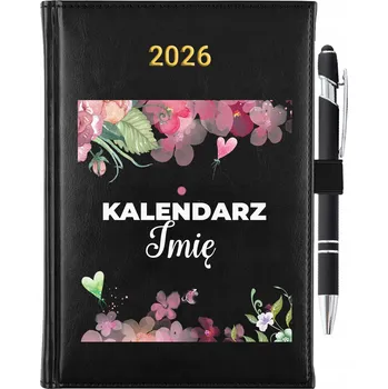 Kalendář Knižkový kalendář 2026 A5 černý