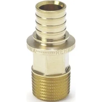 rozdělovač topení REHAU RAUTHERM přechod s vnějším závitem 32x2,9 mm - R 1", 12611431001