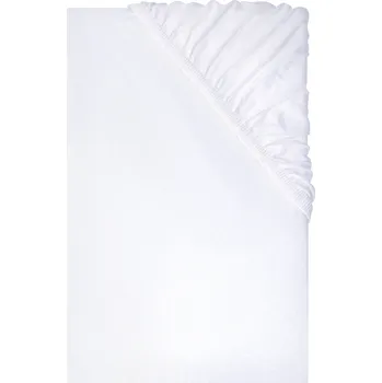 Prostěradlo LIVARNO® Žerzejové napínací prostěradlo, 90-100 x 200 cm (bílá)