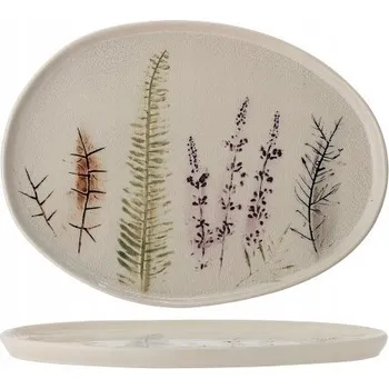 Talíř Servírovací talíř Bea, kamenina, Bloomingville