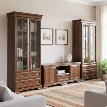 Obývací stěna Obývací stěna KORA s | 3 díly | 334 cm | samoa king