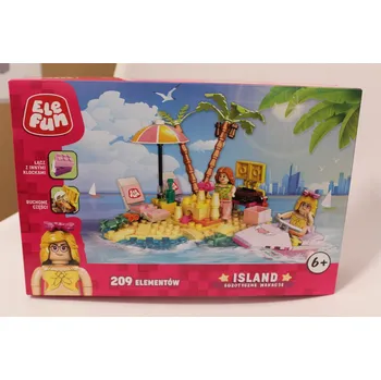 ostatní stavebnice Elefun Exotická dovolená 209 dílků