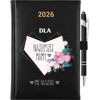 Kalendář Knižkový kalendář 2026 A5 černý