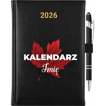 Kalendář Knižkový kalendář 2026 A5 černý