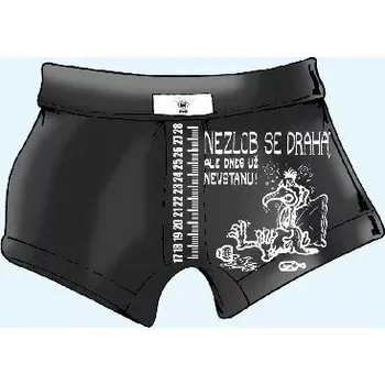 Trenýrky Trenky s metrem-Nezlob se drahá - L písková