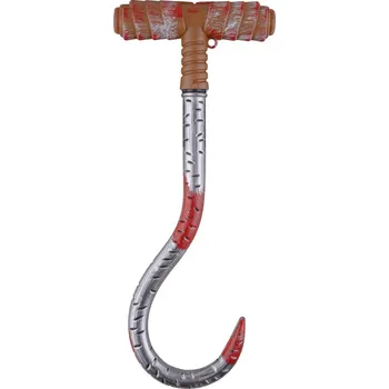Karnevalový doplněk Krvavý hák 33cm