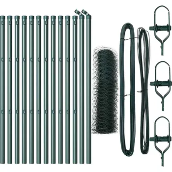 Plot Plot s příspěvky Zelená 0,6 x 25 m Ocel potažená PVC Zelená3352666