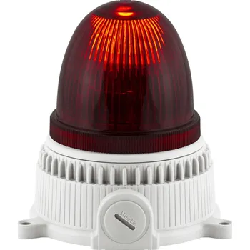 Poplachová siréna SIRENA Maják OVOLUX 24V PG9X rudá SIR-30153