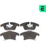 Sada brzdových destiček, kotoučová brzda OPTIMAL BP-12636