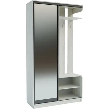 Předsíňová stěna Šatní skříň/předsíň ELIS 120 dub craft bílý