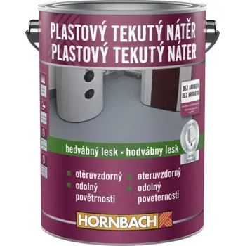 barva na zeď Plastový tekutý nátěr HORNBACH RAL 9010 čistá bílá 2,5 l