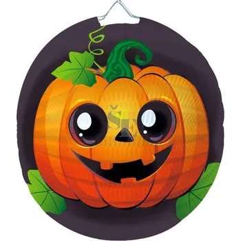 Party dekorace Luma trading - Lampion 25cm koule Halloween Dýně 2 D612285