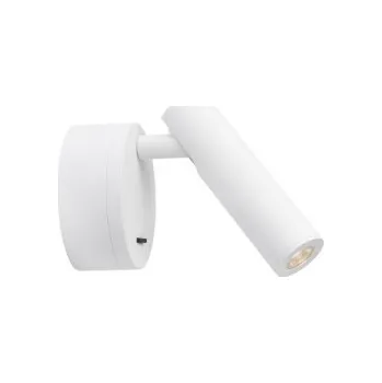 Nástěnné svítidlo Nástěnné LED svítidlo NOVA LUCE CLIP 3W 3000K bílé s vypínačem 9030201