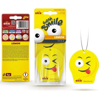 Osvěžovač vzduchu ELIX FRESH SMILE - Osvěžovač vzduchu z celulózového závěsu Lemon