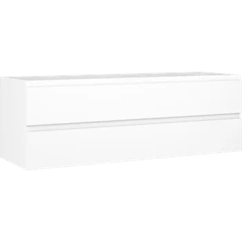 Koupelnový nábytek Mexen Orio koupelnová skříňka pod umyvadlo 140 cm, 2 zásuvky, bílá matná - 91A10-14047-2-BFF01 Koupelnové skříňky