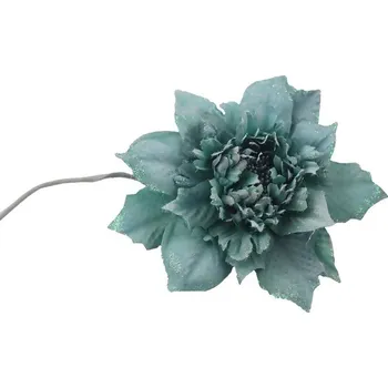 Vánoční dekorace Dekorační květ X7626-40