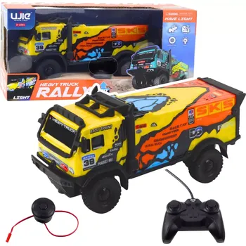 Dálkově ovládaný nákladní vůz RC – žlutý