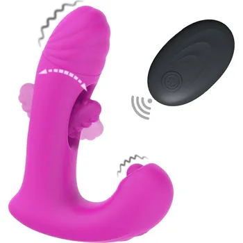 Vibrátor BASIC X TickTack vibrátor do kalhotek růžový