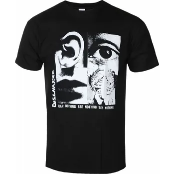 Pánské tričko Tričko metal pánské Discharge - HEAR NOTHING SEE NOTHING - RAZAMATAZ - ST1935