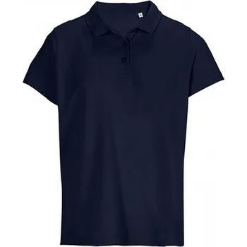 Sol's Dámská vegan polokošile Pulse 170 g/m s krátkým rukávem Barva: modrá námořní, Velikost: XL L04501