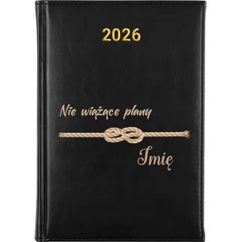 Kalendář Knižkový kalendář 2026 A5 černý