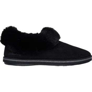 Dámské pantofle Dámské zateplené pantofle Skechers COZY CAMPFIRE 41 Černá