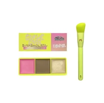 Make-up Made By Mitchell Mini Curve Cases Blursh, Bronze, Glow Paletka make-upu