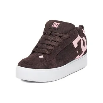 Dámské tenisky DC Shoes Sneakersy CEO-COURT GRAFFIK PLATFORM DC02422210 Hnědá 39