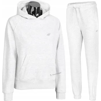 4F DÁMSKÁ TEPLÁKOVKA BAVLNA KOMPLET MIKINA A KALHOTY / vel M