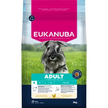 Krmivo pro psa 3kg Eukanuba Premium Nutrition Adult Small Breed s kuřecím