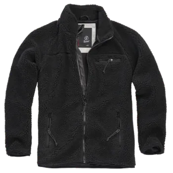 Pánská bunda Bunda Teddy Fleece Jacket, Brandit, Černá, 3XL