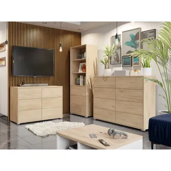 Obývací stěna Obývací sestava Alekto I, Barva: dub cremona MIRJAN 5903211438288